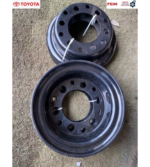 Mâm la răng 18x7-8 cho xe nâng điện Toyota 1.5 tấn, 1.8 tấn 7FB15 7FB18 8FB15 8FB18